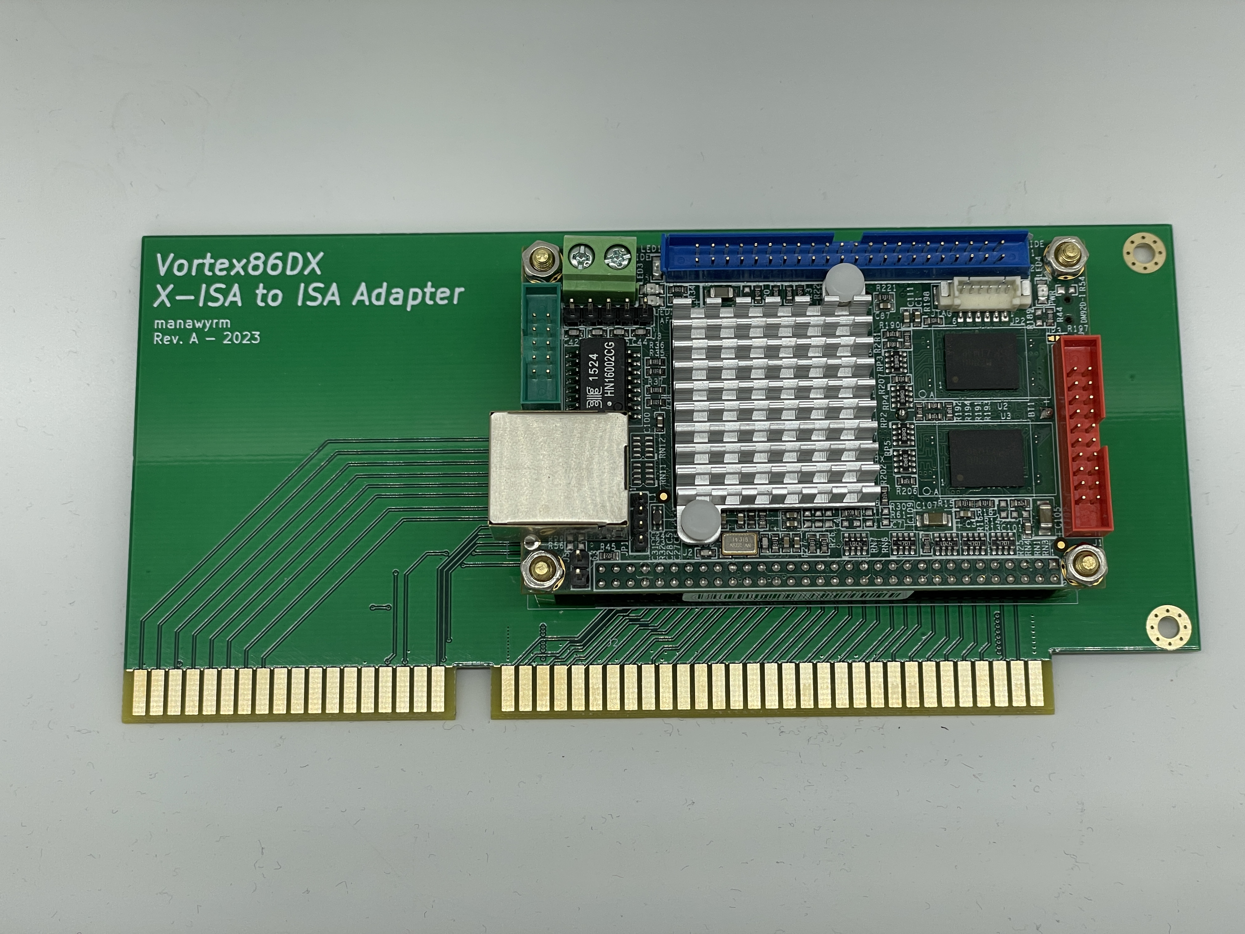 GitHub - Manawyrm/Vortex-X-ISA-Card: Adapter for mounting a Vortex86DX ...